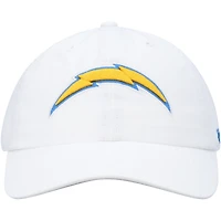 Casquette réglable Clean Up Los Angeles Chargers '47 blanche pour homme