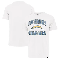 T-shirt blanc pour homme '47 Los Angeles Chargers Overrun Franklin
