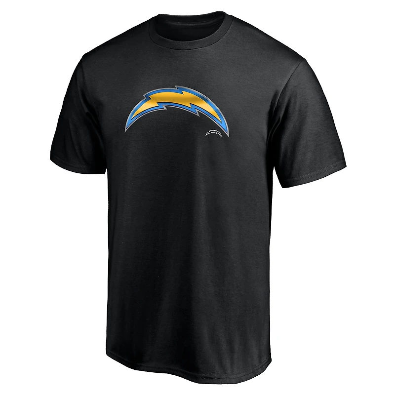 Men's  Black Los Angeles Chargers Midnight Mascot T-Shirt