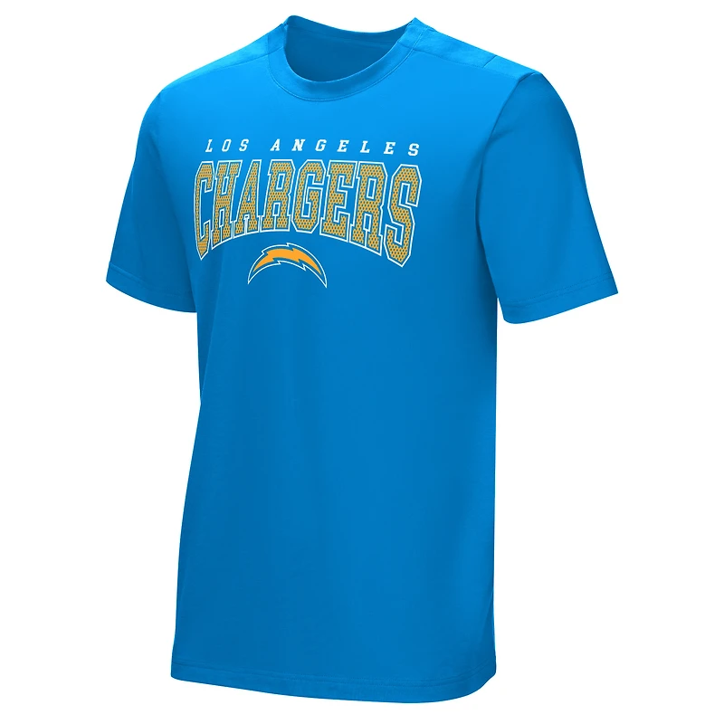 Men's  Blue Los Angeles Chargers Home Team Adaptive T-Shirt