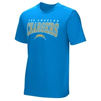 Men's  Blue Los Angeles Chargers Home Team Adaptive T-Shirt