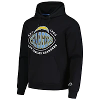 Men's BOSS X NFL Black Los Angeles Chargers Touchback Pullover Hoodie
