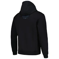 Men's BOSS X NFL Black Los Angeles Chargers Touchback Pullover Hoodie