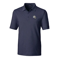 Polo extensible à rayures crayon bleu marine pour homme Cutter & Buck des Los Angeles Chargers