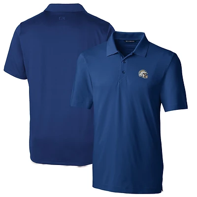 Polo extensible bleu marine Cutter & Buck pour homme des Los Angeles Chargers avec logo Helmet Forge