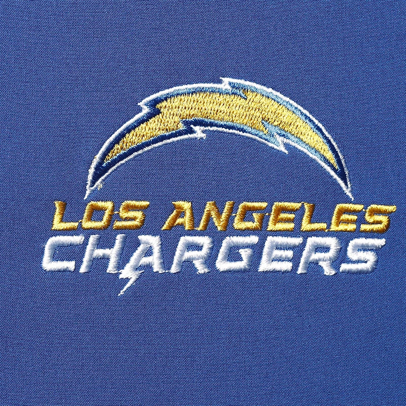 Men's Dunbrooke Powder Blue Los Angeles Chargers Sonoma Softshell Full-Zip Jacket