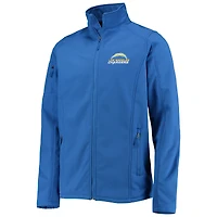 Men's Dunbrooke Royal Los Angeles Chargers Big & Tall Sonoma Softshell Full-Zip Jacket