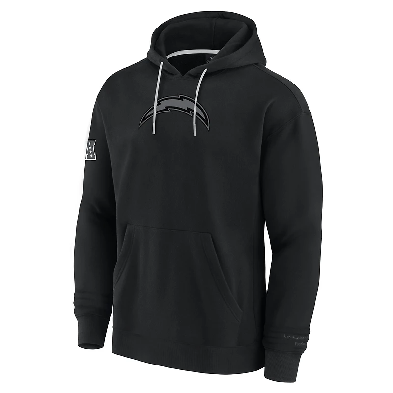 Sweat à capuche noir pour homme Fanatics Los Angeles Chargers Elements Pace