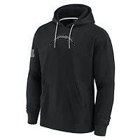 Sweat à capuche noir pour homme Fanatics Los Angeles Chargers Elements Pace