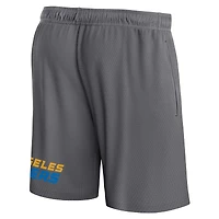 Men's Fanatics Gray Los Angeles Chargers Clincher - Shorts