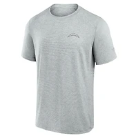 Men's Fanatics Gray Los Angeles Chargers Front Office Tech T-Shirt