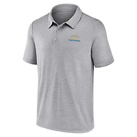 Men's Fanatics Gray Los Angeles Chargers Making Waves Polo