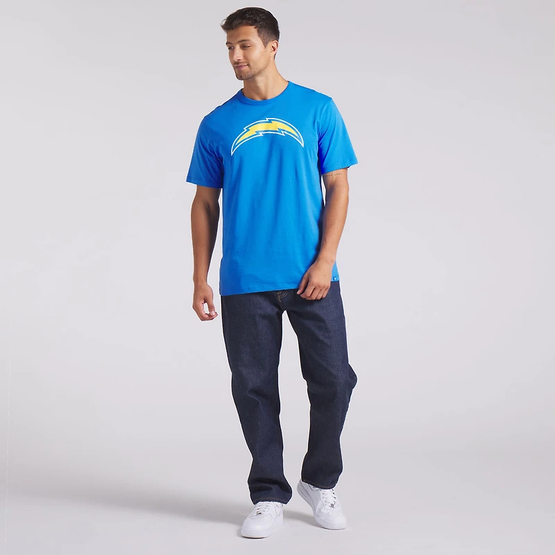 T-shirt Fanatics bleu poudre pour homme, motif Legacy Field Goal des Los Angeles Chargers