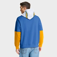 Men's Fanatics Powder Blue Los Angeles Chargers Helmet Pullover Hoodie