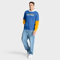 Men's Fanatics Powder Blue Los Angeles Chargers Helmet Pullover Hoodie