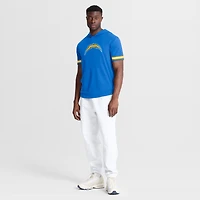 Men's Fanatics Powder Blue Los Angeles Chargers Optimal Play Short Sleeve Hooded T-Shirt