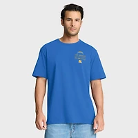 Men's Fanatics Powder Blue Los Angeles Chargers Passing Pocket Legacy T-Shirt
