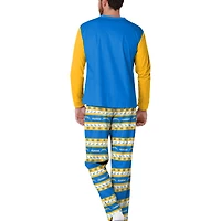 Pyjama FOCO Powder Blue Los Angeles Chargers Wordmark Ugly pour homme