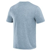 T-shirt bleu J. Palmer pour homme avec logo à quatre points des Chargers de Los Angeles