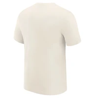 Men's J. Palmer  Cream Los Angeles Chargers Play Action Tri-Blend Performance T-Shirt