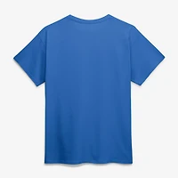 T-shirt homme bleu athlétique Los Angeles Chargers en coton avec logo et arche de la victoire