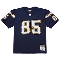 Maillot réplique bleu marine Antonio Gates de Mitchell & Ness pour homme des Los Angeles Chargers 2006 Legacy