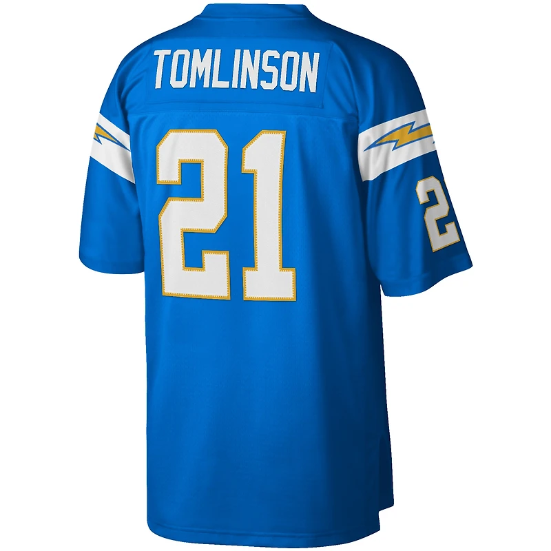 Maillot réplique Mitchell & Ness LaDainian Tomlinson pour hommes, bleu poudre, Los Angeles Chargers Legacy Replica