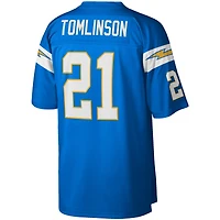 Maillot réplique Mitchell & Ness LaDainian Tomlinson pour hommes, bleu poudre, Los Angeles Chargers Legacy Replica