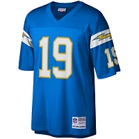 Maillot réplique Mitchell & Ness Lance Alworth bleu poudre des Chargers de Los Angeles pour hommes