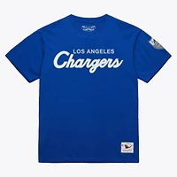 T-shirt classique Mitchell & Ness Royal Los Angeles Chargers pour homme