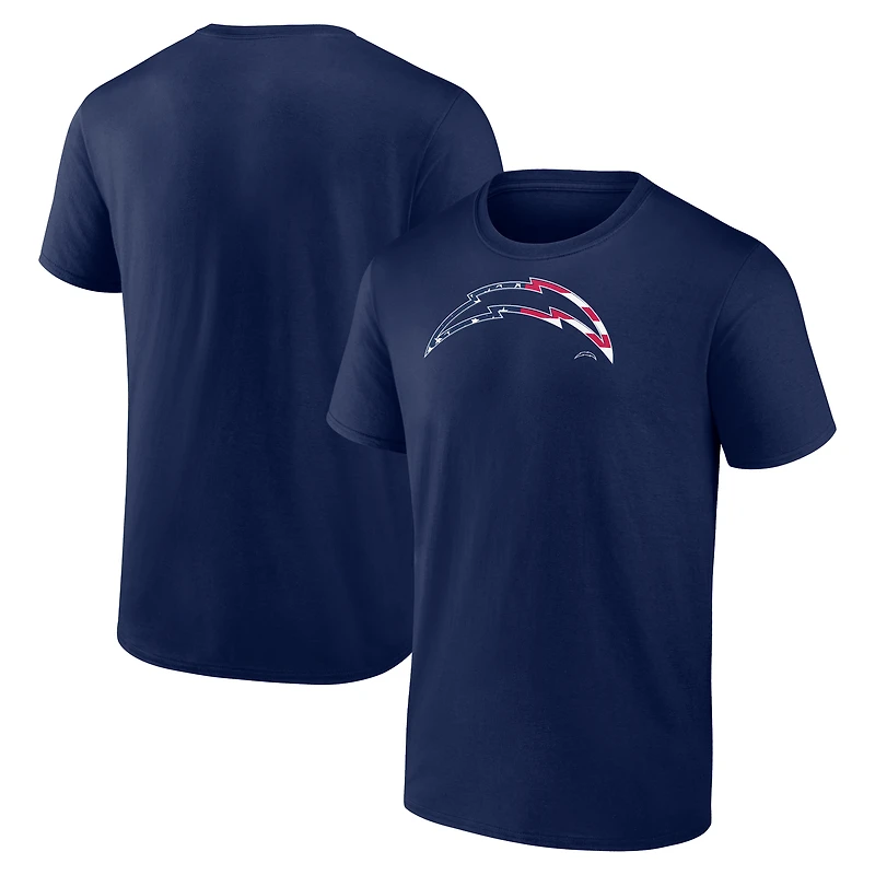 Men's Navy Los Angeles Chargers Americana T-Shirt