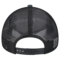 Casquette ajustable Agave Trucker 9FORTY des Chargers de Los Angeles New Era noire pour hommes