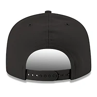 Casquette ajustable Snapback 9FIFTY Los Angeles Chargers New Era pour homme, noir, noir sur noir