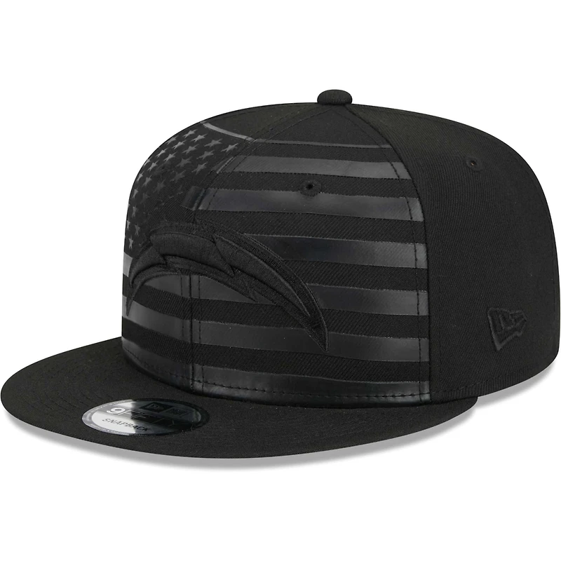 Men's New Era Black Los Angeles Chargers Independent 9FIFTY Snapback Hat