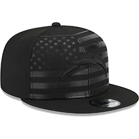 Men's New Era Black Los Angeles Chargers Independent 9FIFTY Snapback Hat
