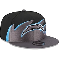 Casquette Snapback Tidal 9FIFTY Los Angeles Chargers New Era noire pour homme