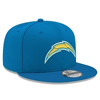 Men's New Era Blue Los Angeles Chargers Basic 9FIFTY Adjustable Snapback Hat