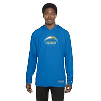 Men's New Era  Blue Los Angeles Chargers Functional Fandom Hoodie
