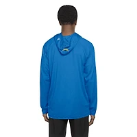 Men's New Era  Blue Los Angeles Chargers Functional Fandom Hoodie