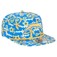 Casquette de golf à visière rabattable Wakey Wakey Los Angeles Chargers New Era bleue pour homme