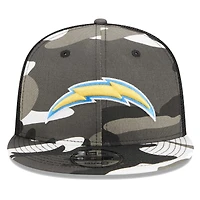 Casquette Snapback Los Angeles Chargers Dark Trucker 9FIFTY New Era pour homme