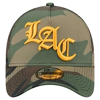Casquette ajustable A-Frame 9FORTY Mystic Camo Los Angeles Chargers de New Era pour homme