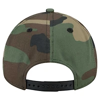 Men's New Era Camo Los Angeles Chargers Mystic Camo A-Frame 9FORTY Adjustable Hat