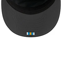 Men's New Era Charcoal Los Angeles Chargers 2025 Sideline Cold Weather Retro Crown 59FIFTY Fitted Hat