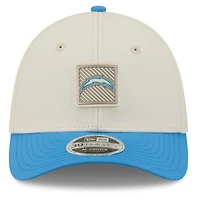 Men's New Era  Cream/Powder Blue Los Angeles Chargers 2026 NFL Training Camp 39THIRTY Flex Hat
