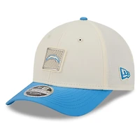 Men's New Era  Cream/Powder Blue Los Angeles Chargers 2026 NFL Training Camp 9FORTY Adjustable Hat