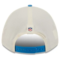 Men's New Era  Cream/Powder Blue Los Angeles Chargers 2026 NFL Training Camp 9FORTY Adjustable Hat