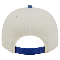 Men's New Era  Cream/Powder Blue Los Angeles Chargers Washed A-Frame 9FIFTY Snapback Hat