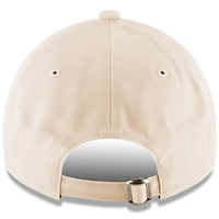 Casquette ajustable Charger Power 9TWENTY crème New Era pour homme des Chargers de Los Angeles