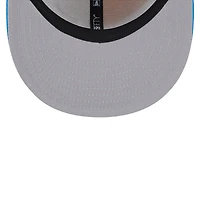 Men's New Era  Gold/Powder Blue Los Angeles Chargers 2023 Sideline 59FIFTY Fitted Hat